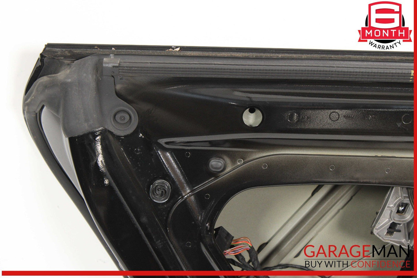 12-18 Audi A7 RS7 S7 Rear Left Driver Side Door Shell Panel Black OEM