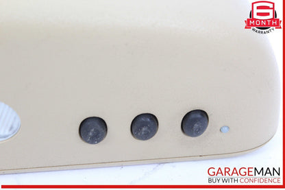07-09 Mercedes W211 E63 AMG E350 Interior Top Upper Rear View Mirror Brown OEM