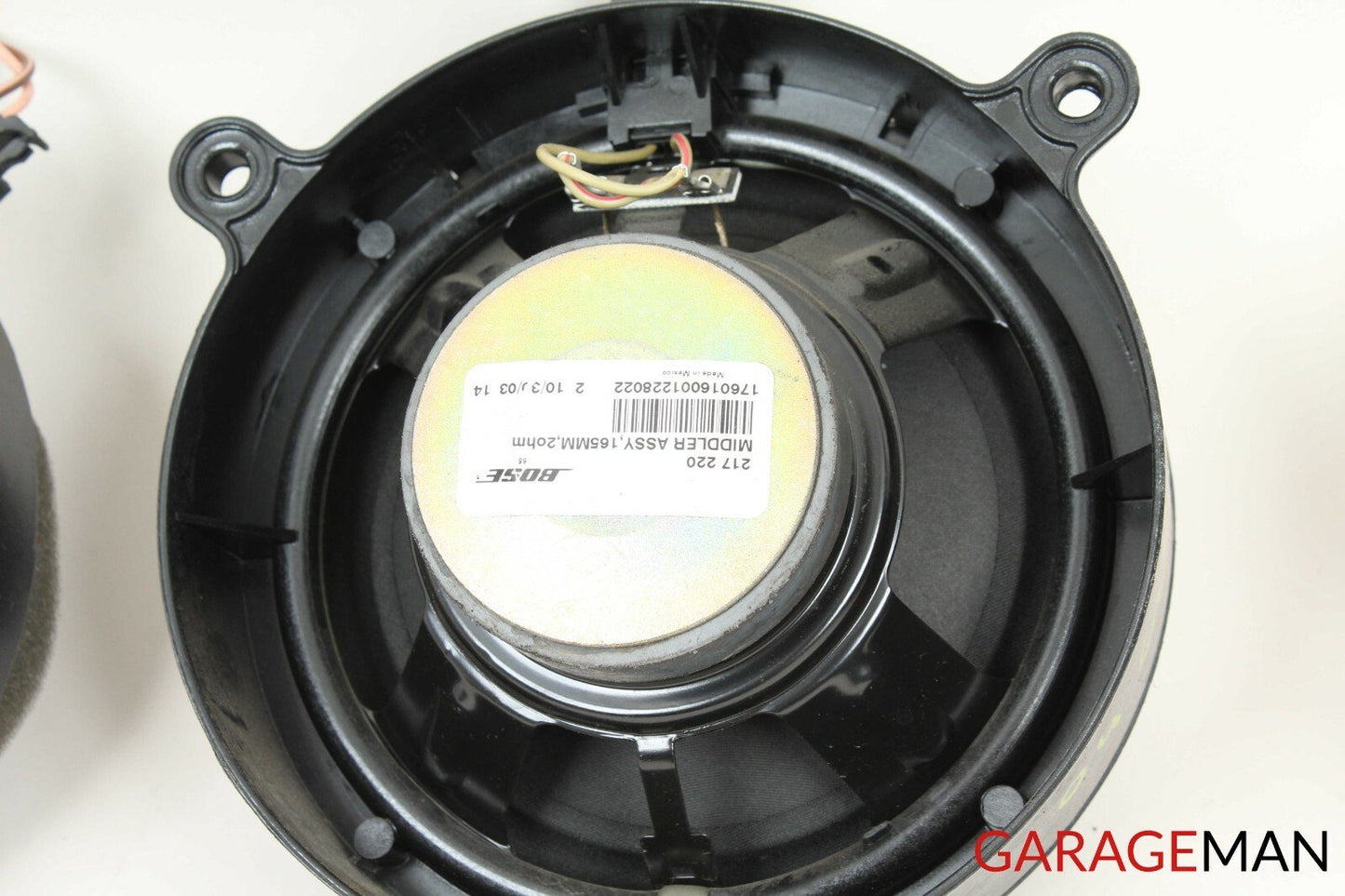 03-09 Mercedes W209 CLK320 CLK55 AMG Front & Rear Complete Door Speaker Set OEM