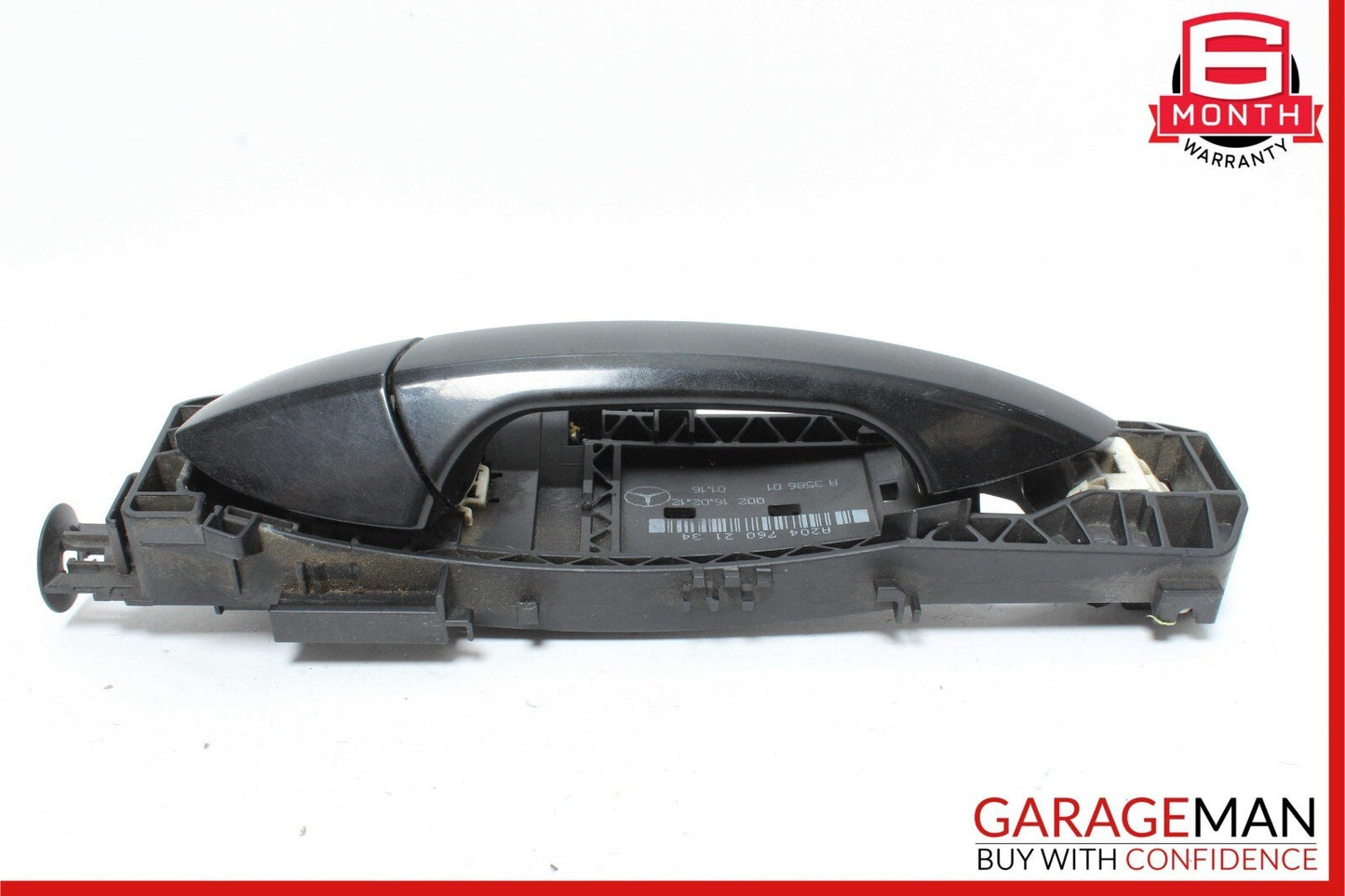 10-13 Mercedes W212 E350 E550 Rear Left Exterior Door Handle Assembly Black
