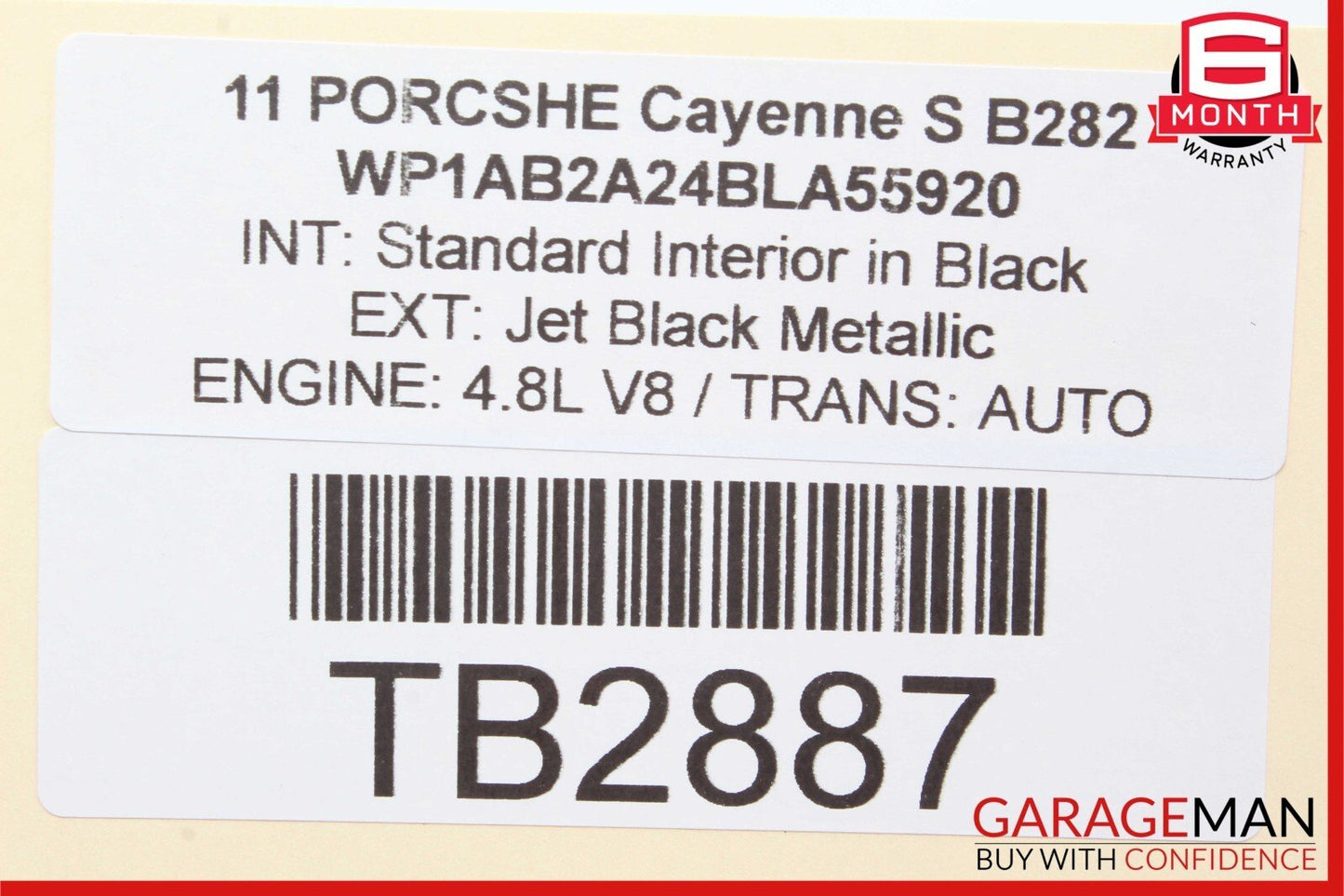 11-17 Porsche Cayenne 958 S ESP YAW Rate Multiple Sensor Control Module Unit OEM