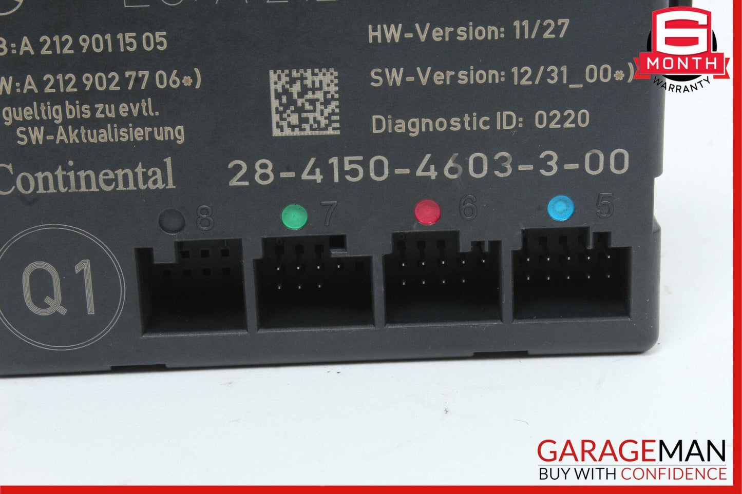 08-18 Mercedes GLK350 E250 E350 C250 Front Right Side Door Control Module Unit