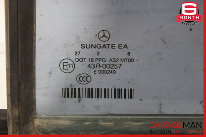 07-13 Mercedes W221 S63 AMG S450 Rear Left Side Door Quarter Window Auto Glass