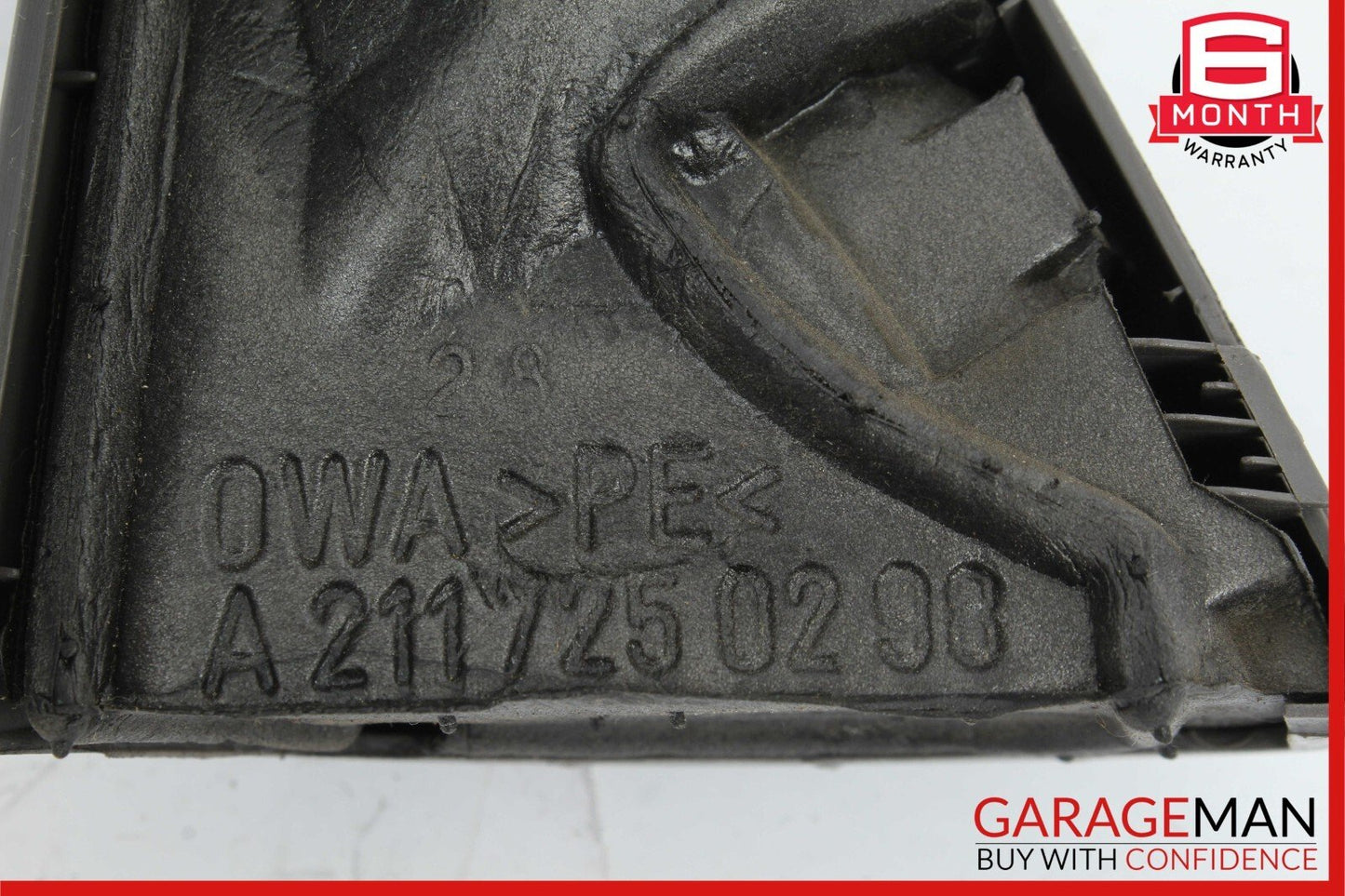 03-09 Mercedes W211 E350 E550 E63 AMG Front Right Tweeter Speaker Cover Grey