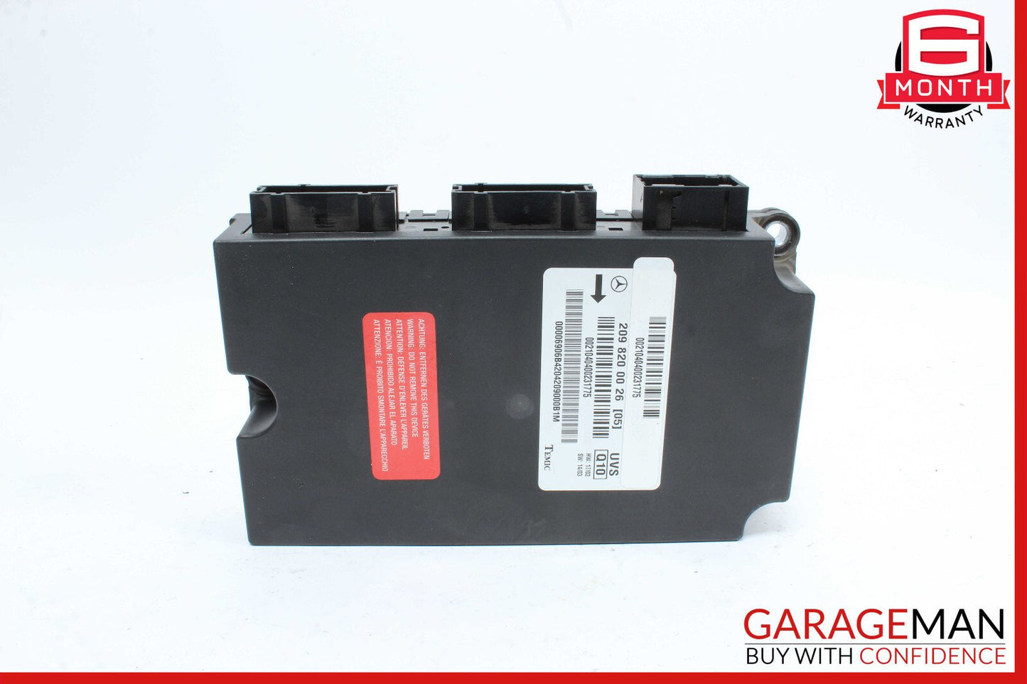 03-09 Mercedes W209 CLK55 CLK320 Convertible Top Roof Control Module OEM