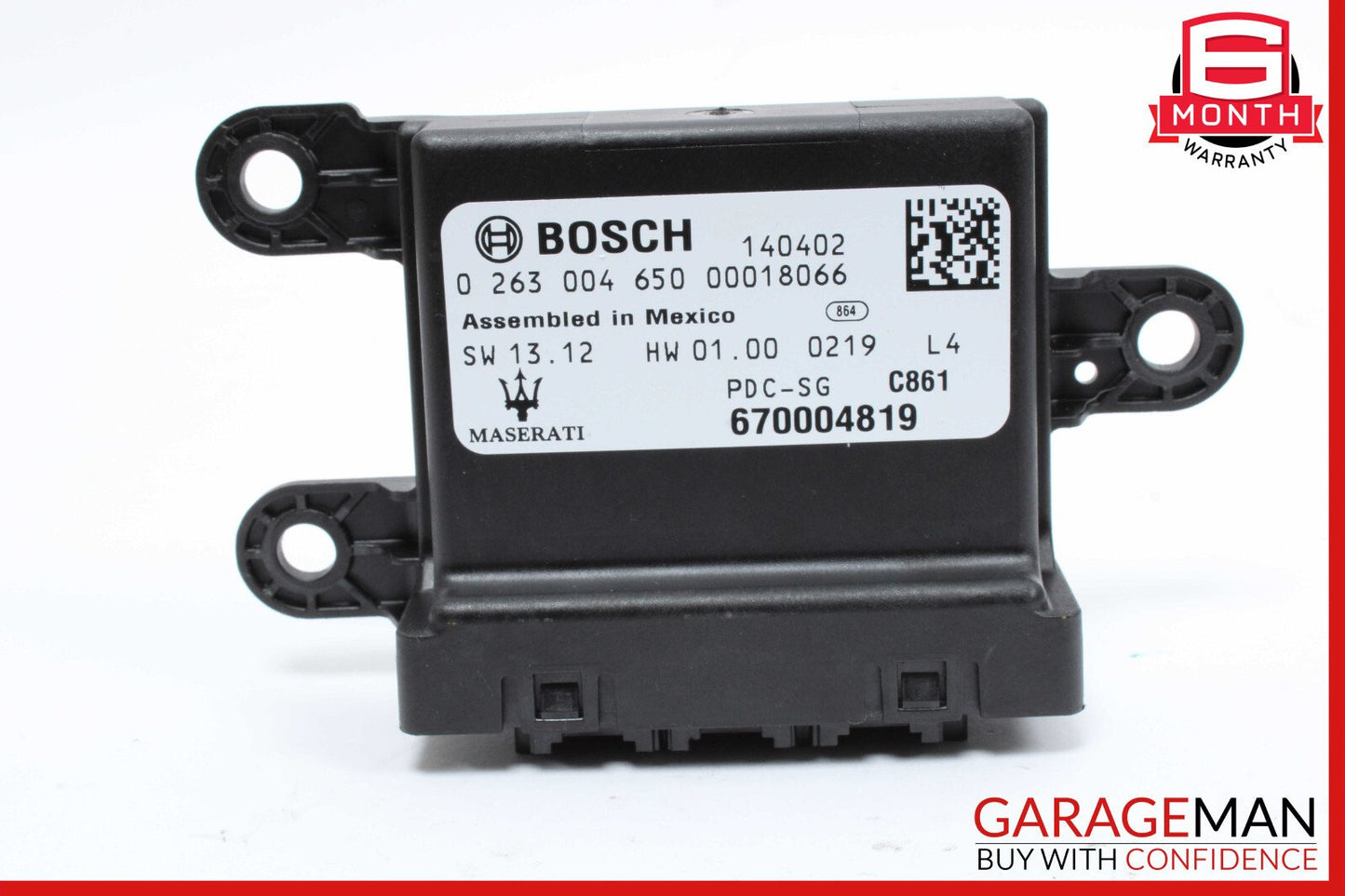 14-17 Maserati Ghibli Park Parking Assist Sensor PDC Control Module Unit OEM