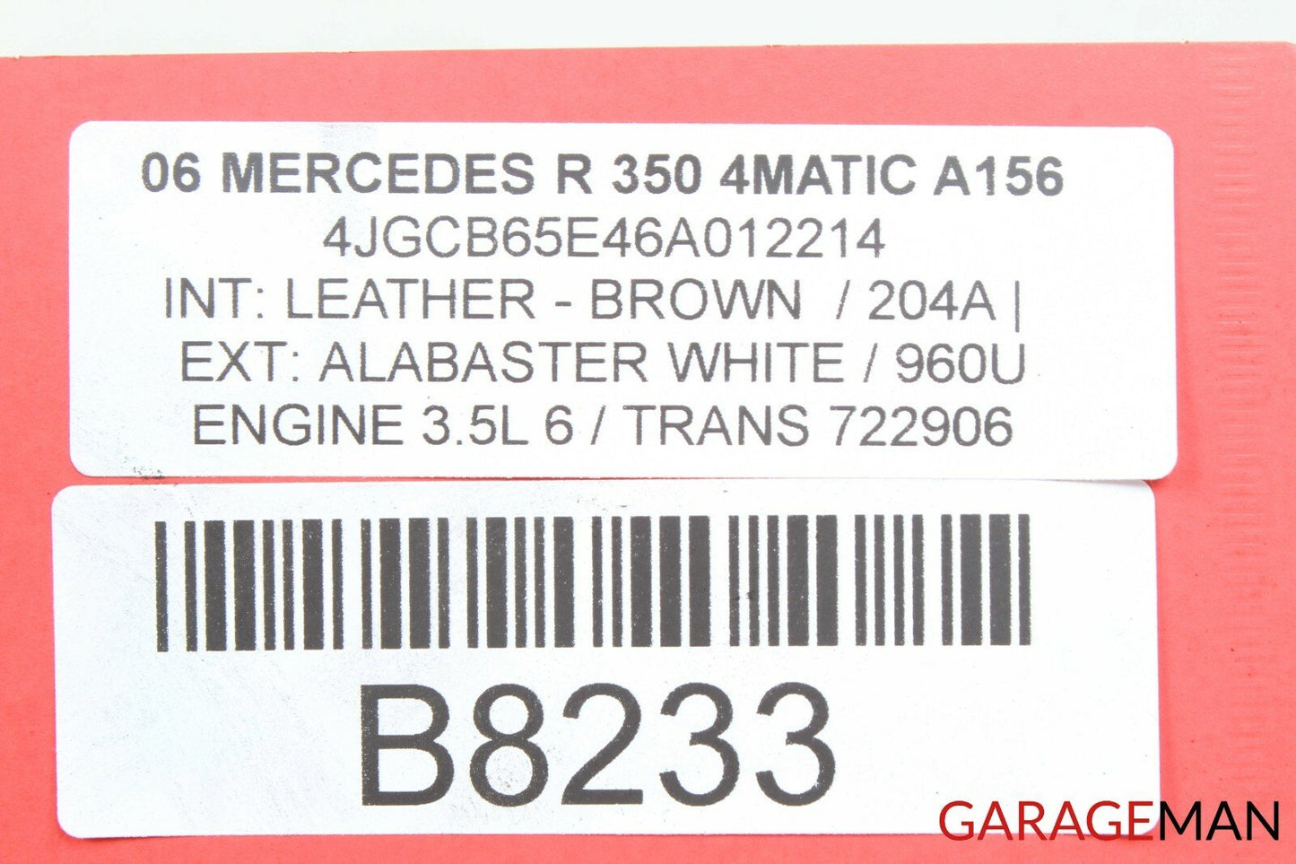 06-10 Mercedes W251 R350 Front Right Side Suspension Stabilizer Sway Bar Link