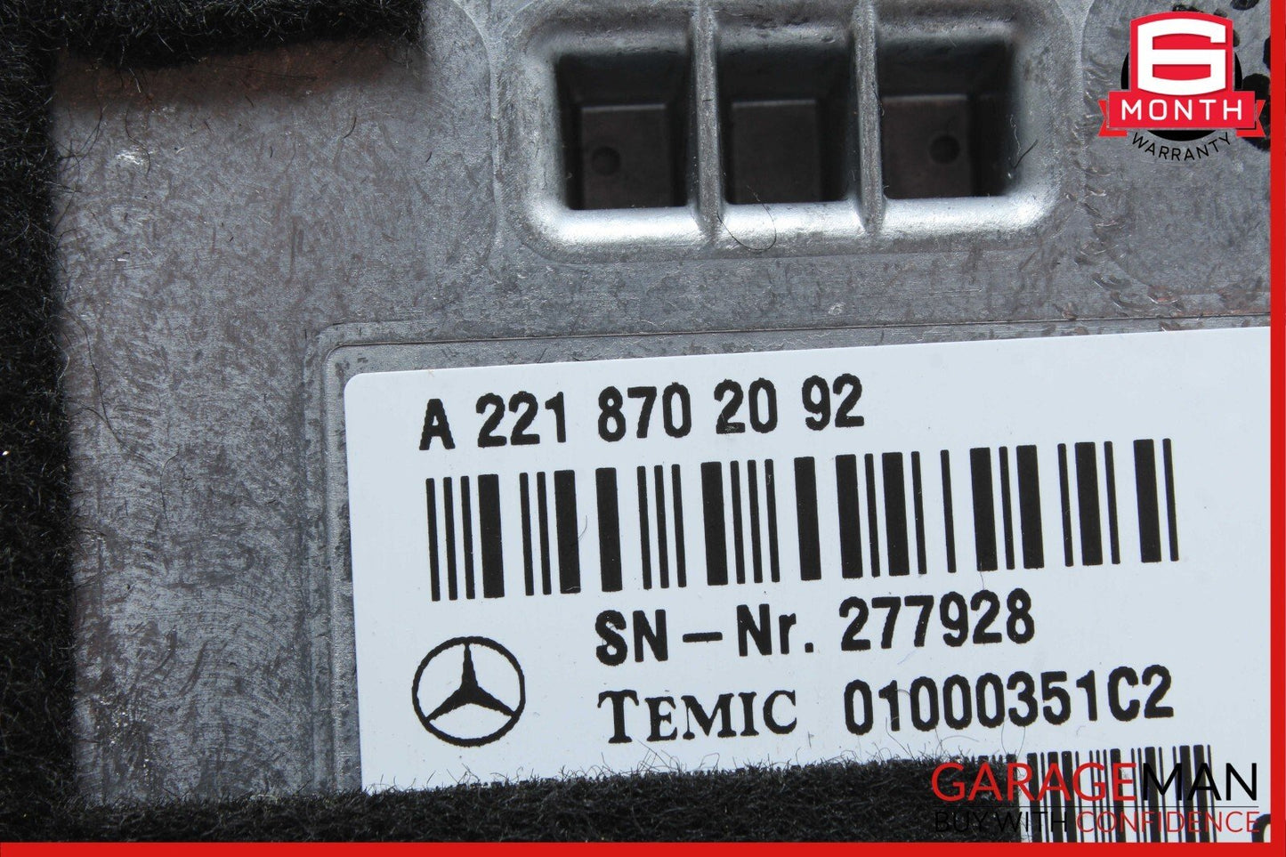 07-14 Mercedes W221 S550 CL550 Voice Language Communication Control Module OEM