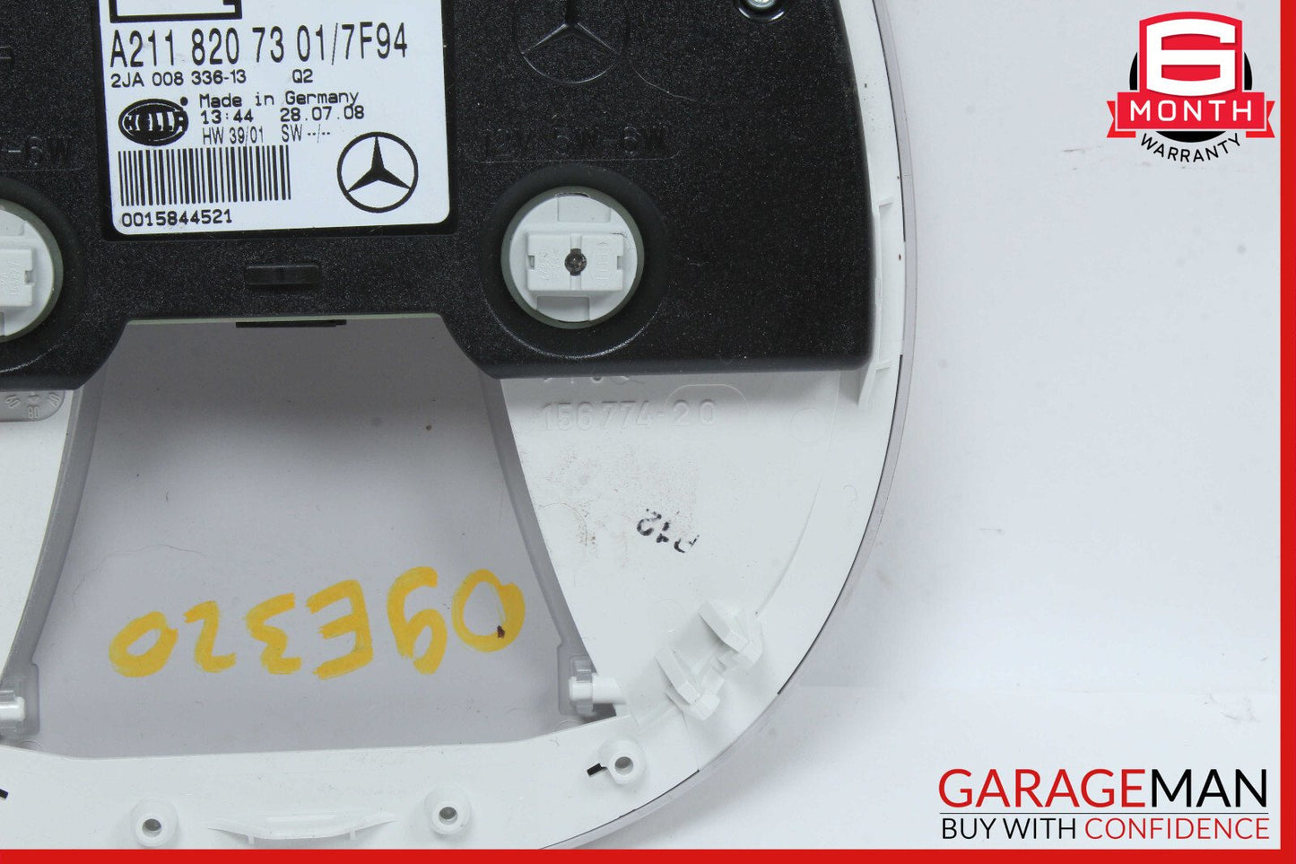06-11 Mercedes W211 E320 CLS500 E550 Rear Overhead Dome Light 2118207301 OEM