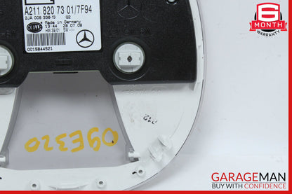 06-11 Mercedes W211 E320 CLS500 E550 Rear Overhead Dome Light 2118207301 OEM