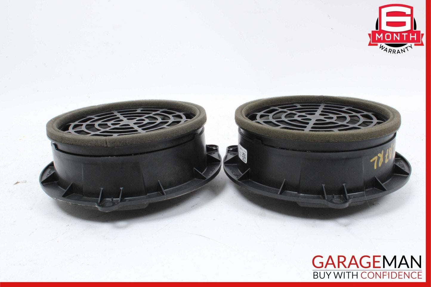 12-18 Audi A7 Rear Left & Right Door Sound Speakers Set 4G0035411