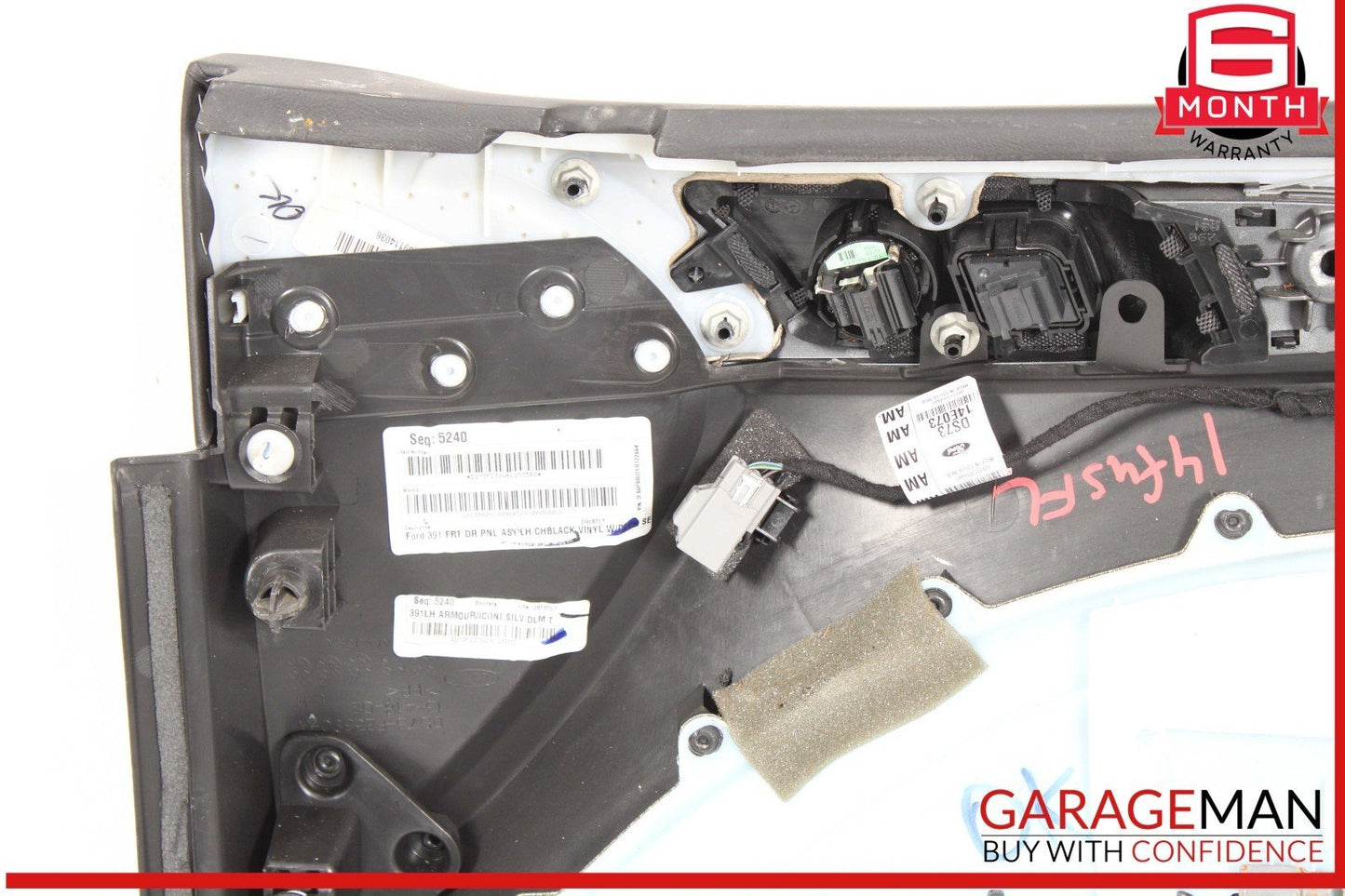 13-16 Ford Fusion Front Left Driver Side Interior Door Panel OEM