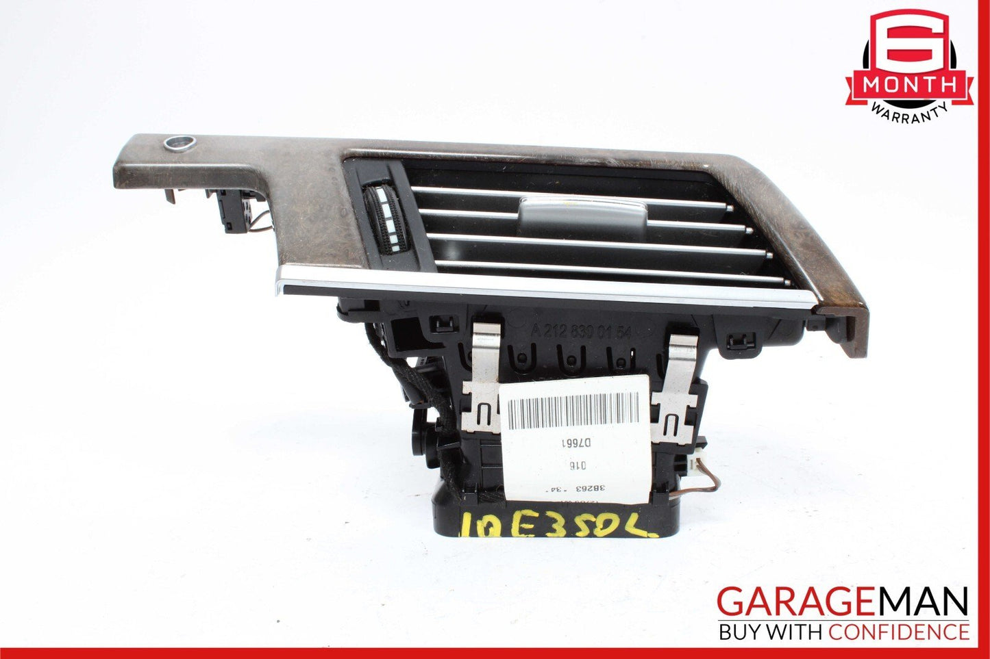 10-13 Mercedes W212 E350 E550 Dashboard Dash AC A/C Air Vent LeftÂ Trim OEM