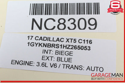17-20 Cadillac XT5 Front Left Driver Side Door Lock Latch Actuator 13597528 OEM
