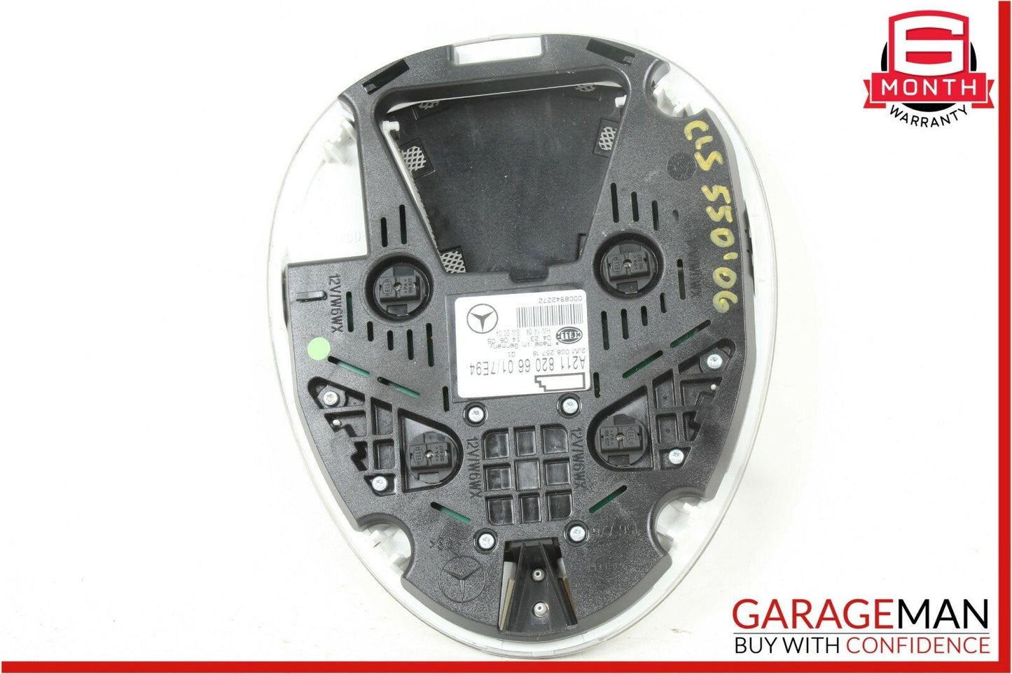 03-11 Mercedes W219 CLS550 E500 Rear Overhead Dome Light Gray OEM