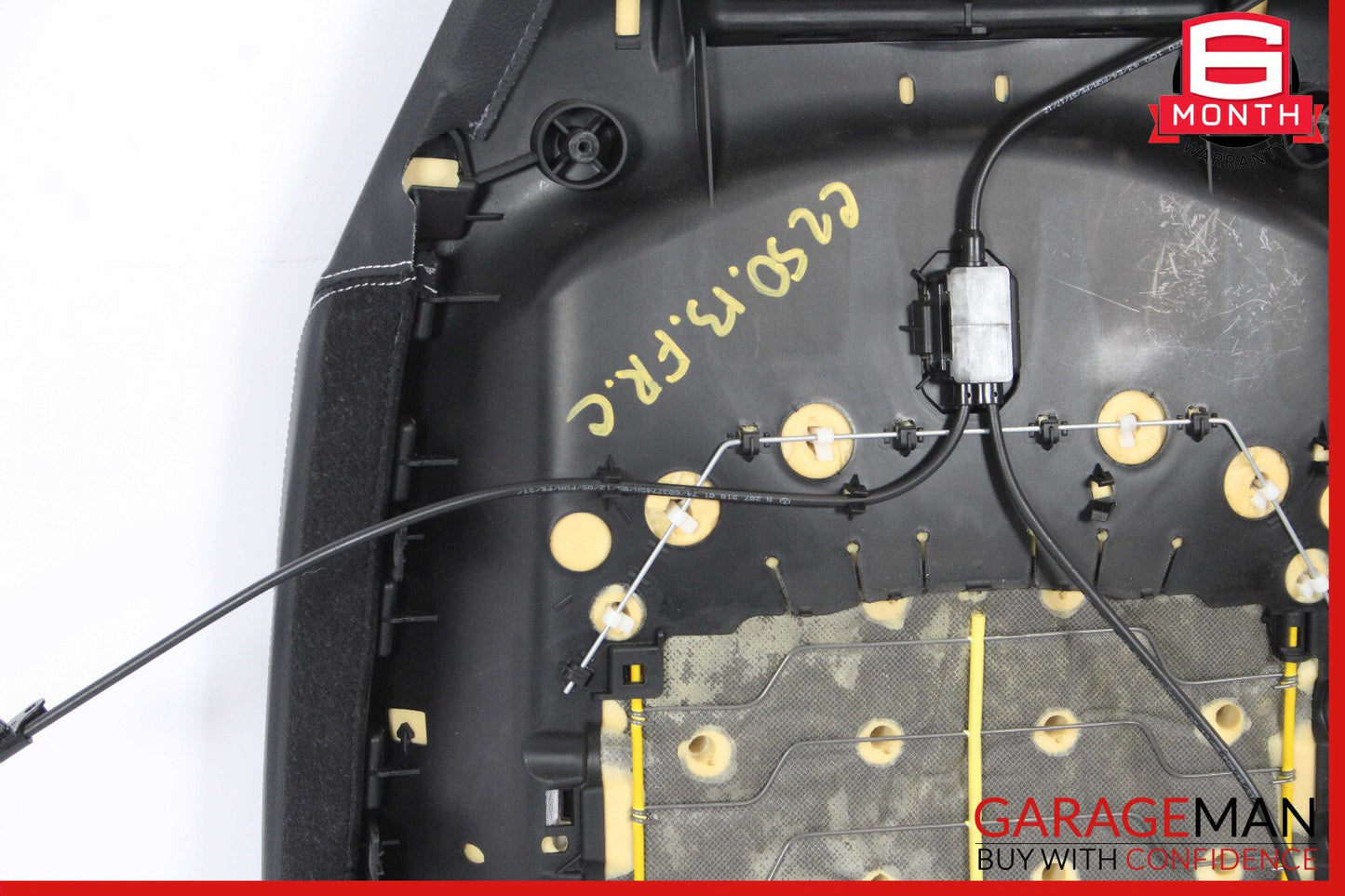 10-17 Mercedes W204 C250 Coupe E350 Front Right Side Seat Cushion Upper OEM