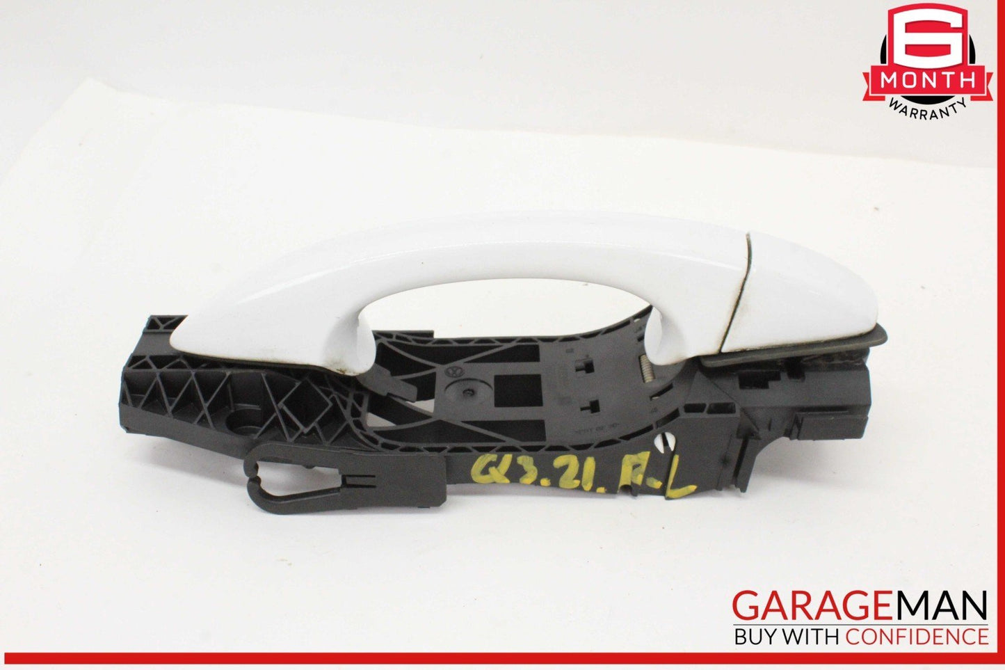 15-24 Audi Q3 A3 S3 RS3 Rear Left Driver Side Exterior Door Handle White OEM