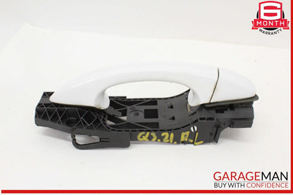 15-24 Audi Q3 A3 S3 RS3 Rear Left Driver Side Exterior Door Handle White OEM