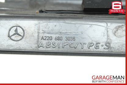 00-02 Mercedes W220 S55 AMG Rear Right & Left Door Sill Scuff Plate Cover Set