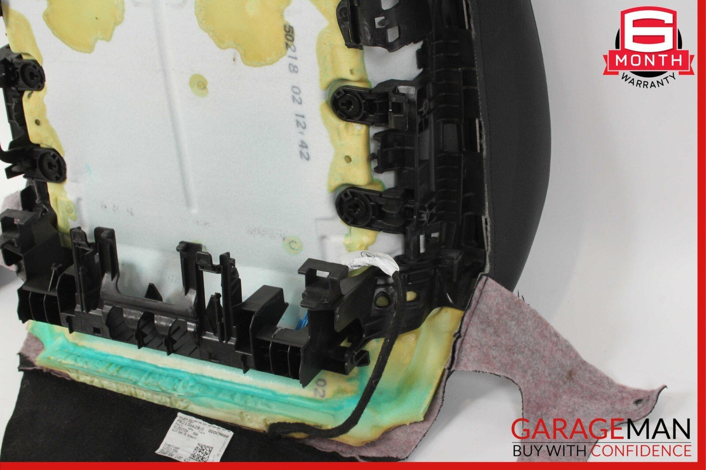 17-21 Mercedes W212 E400 Front Right or Left Side Top Upper Seat Cushion Black
