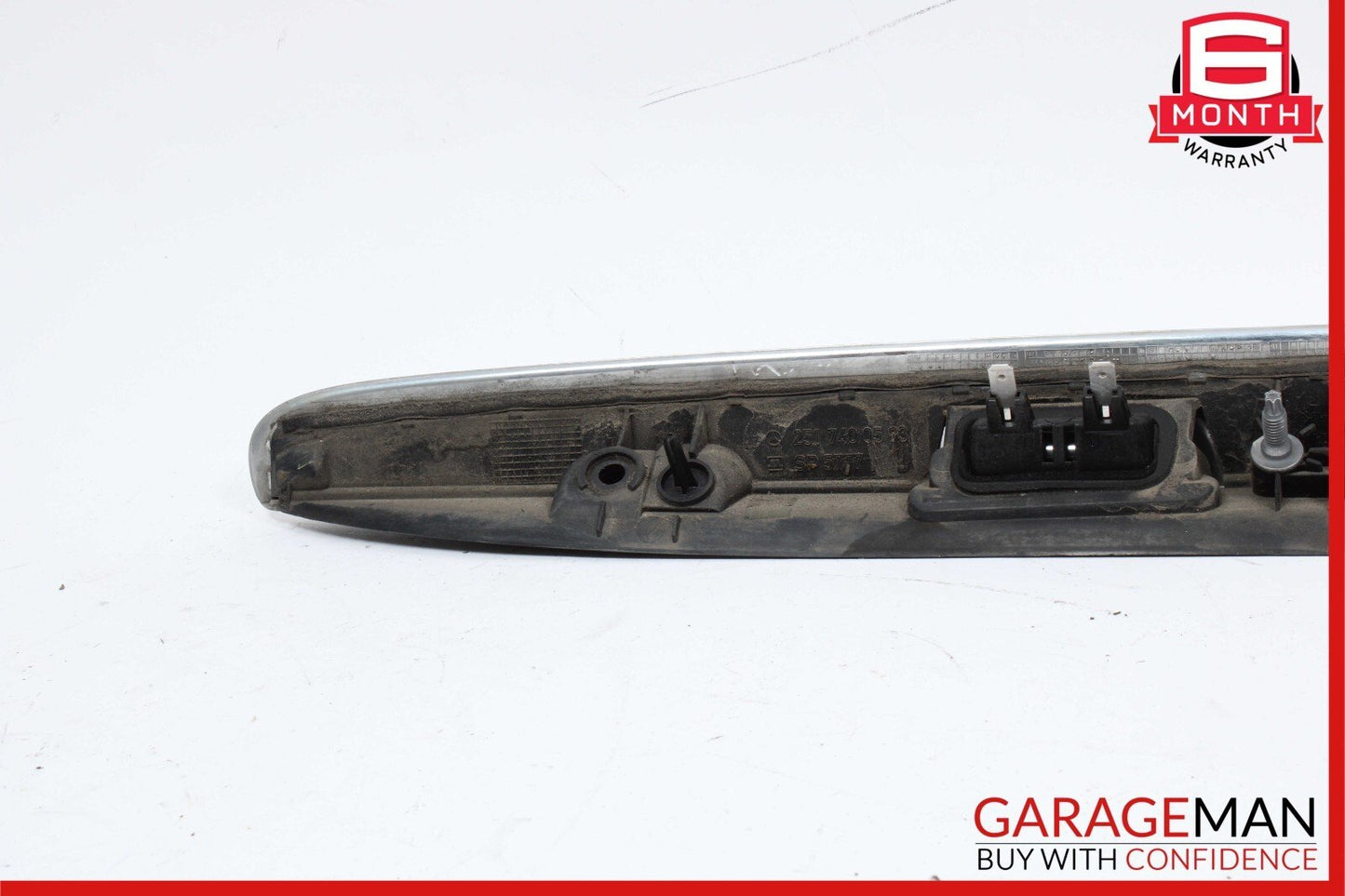 06-13 Mercedes W251 R350 R500 Rear Trunk Tailgate Handle Trim Cover Chrome OEM