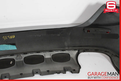 14-17 Maserati Ghibli M157 Rear Bumper Cover Panel Silver OEM