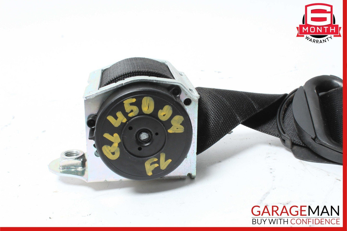 06-12 Mercedes X164 GL450 Front Left Driver Seat Belt Seatbelt Retractor Black