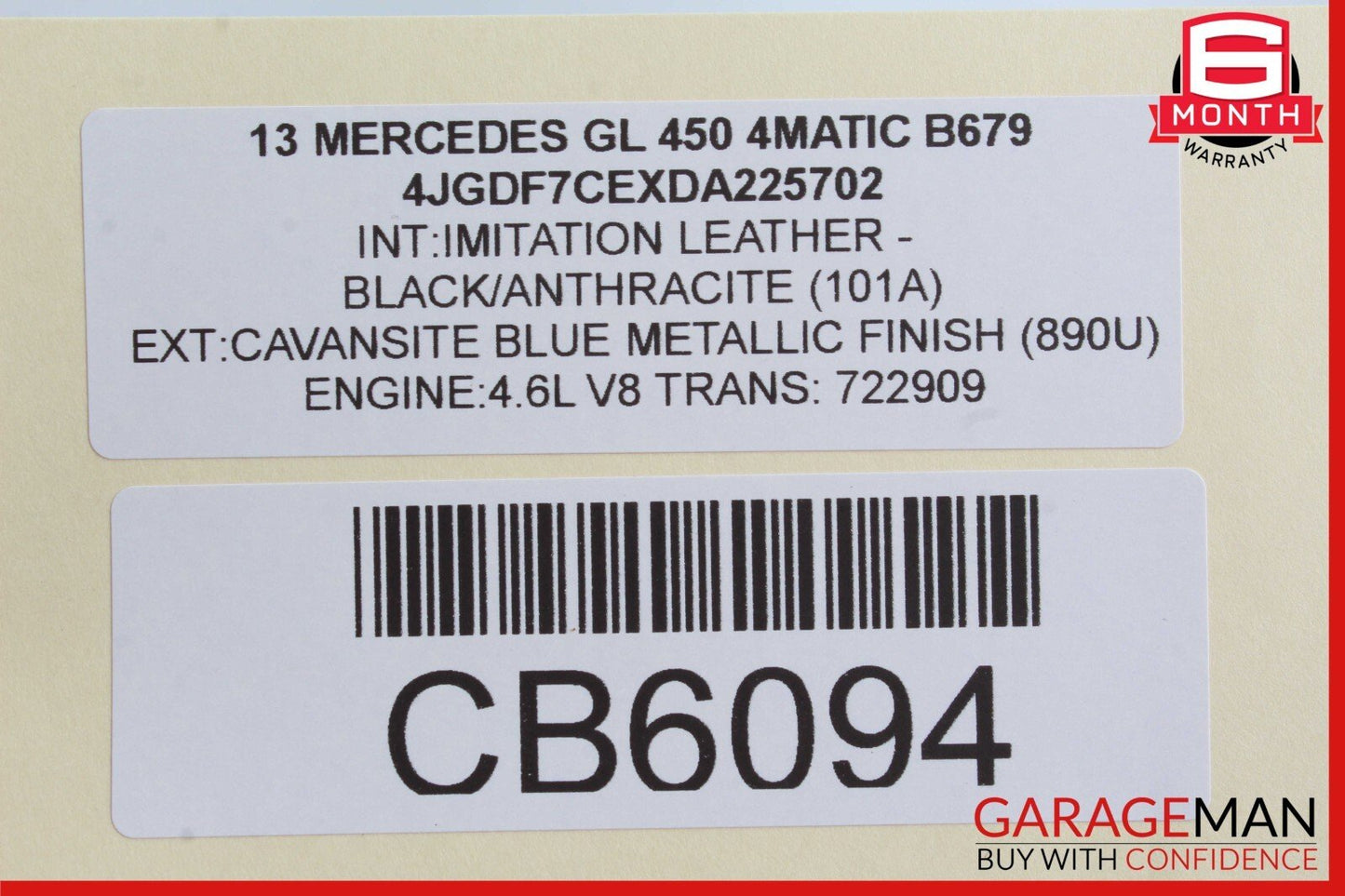12-19 Mercedes X166 GL450 GLS550 Front Right Side Seat Belt Seatbelt Black OEM