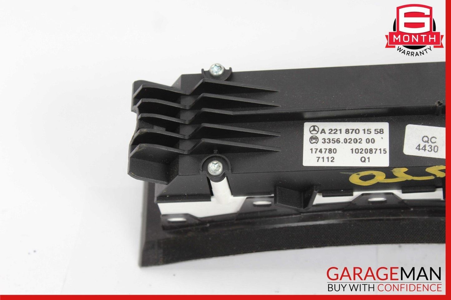 07-14 Mercedes W221 S550 S400 CL550 Dashboard Dash Control Switch Panel OEM
