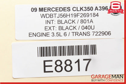 03-09 Mercedes W209 CLK350 CLK63 AMG Front Right Door Window Regulator Motor OEM