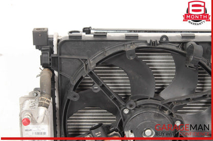 12-17 Range Rover Evoque 2.0L Engine Radiator A/C Condenser Assembly OEM