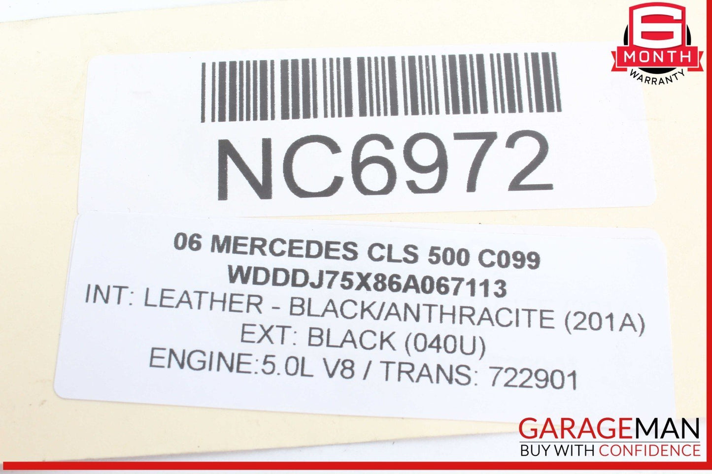 03-11 Mercedes W219 CLS500 E350 CLS550 Body Control Module BCM 2115456532 OEM