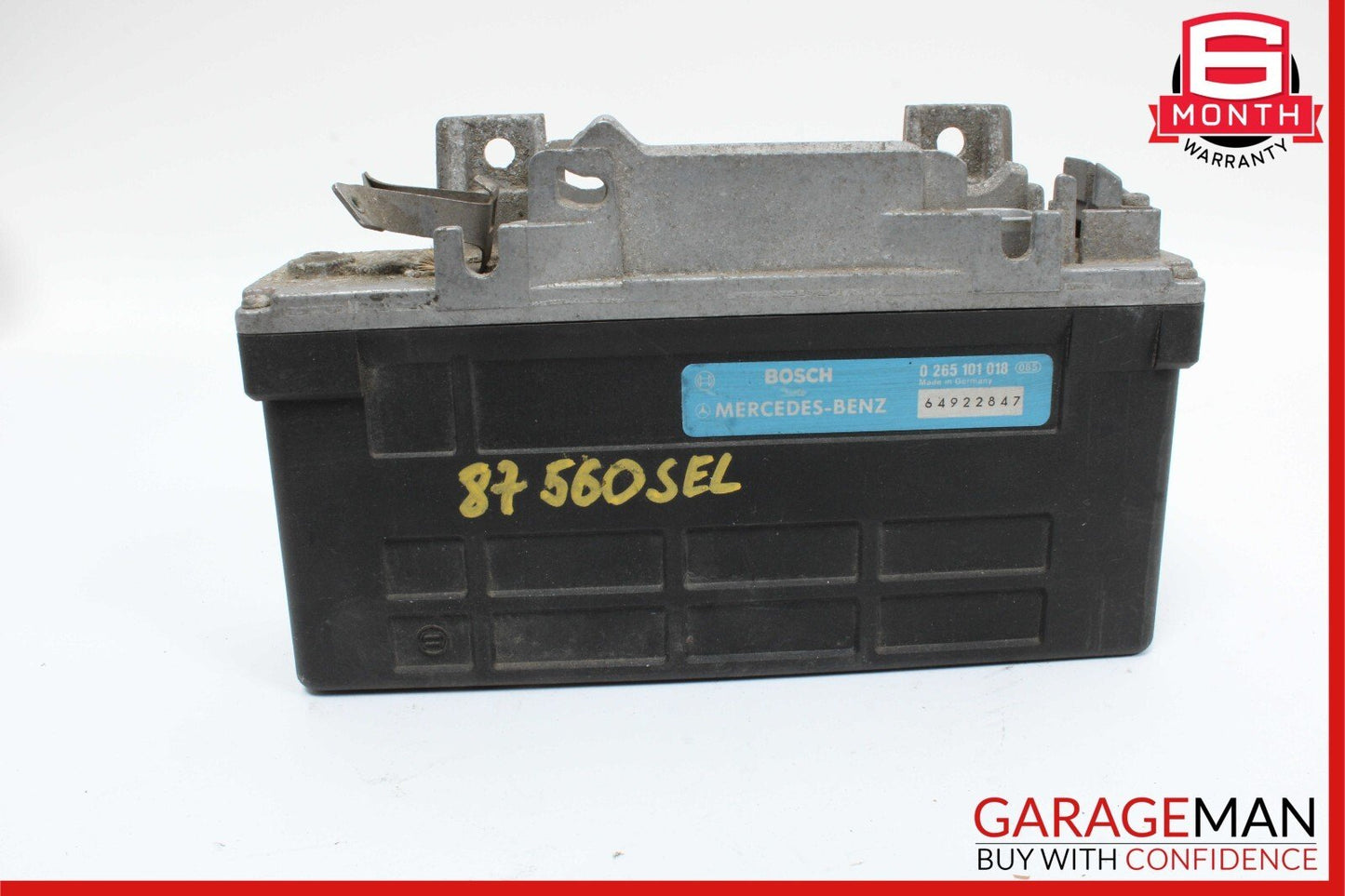 86-91 Mercedes W126 560SEL ABS Anti Lock Brake Control Module Unit 0265101018