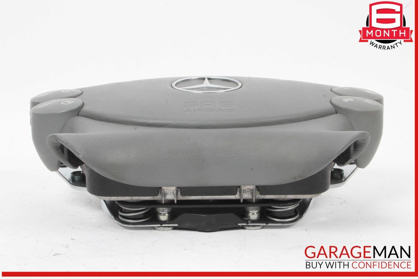 03-12 Mercedes R230 SL500 SL550 Steering Wheel Airbag Air Bag SRS Gray OEM