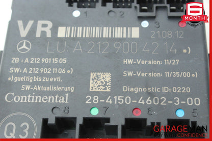 08-18 Mercedes W204 C250 SLK250 Front Right Side Door Control Module Unit OEM