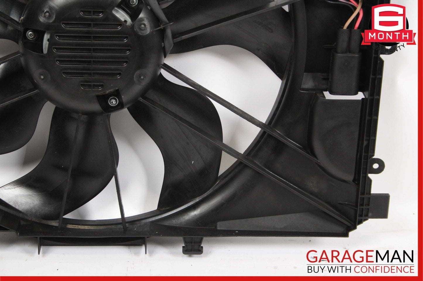 08-18 Mercedes W204 C250 E350 Engine Motor Radiator Cooling Fan Shroud Assembly