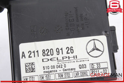 00-12 Mercedes R230 SL500 CL500 Anti Theft Alarm Sensor Control Module Unit OEM