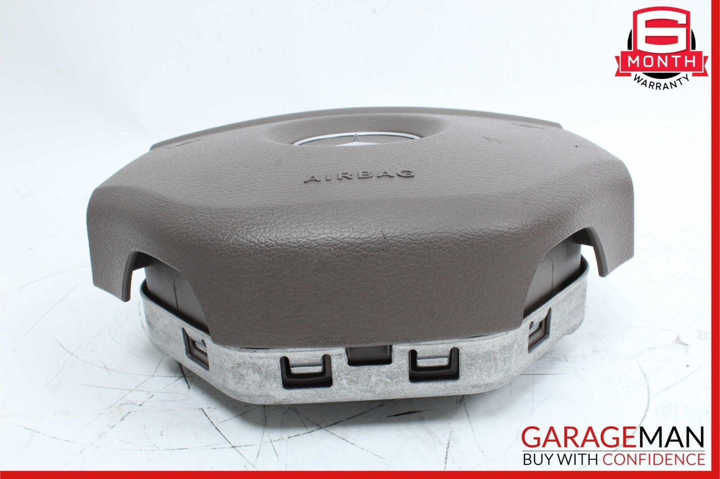 06-08 Mercedes W251 R350 ML500 GL450 Driver Steering Wheel Airbag Brown OEM