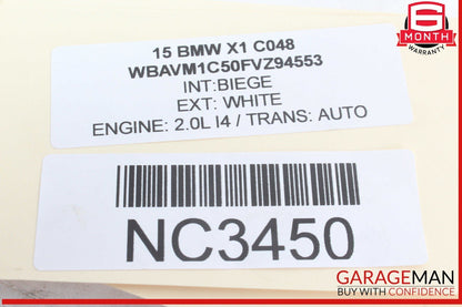 12-15 BMW X1 Engine Oil Cooler Radiator 7521064 OEM