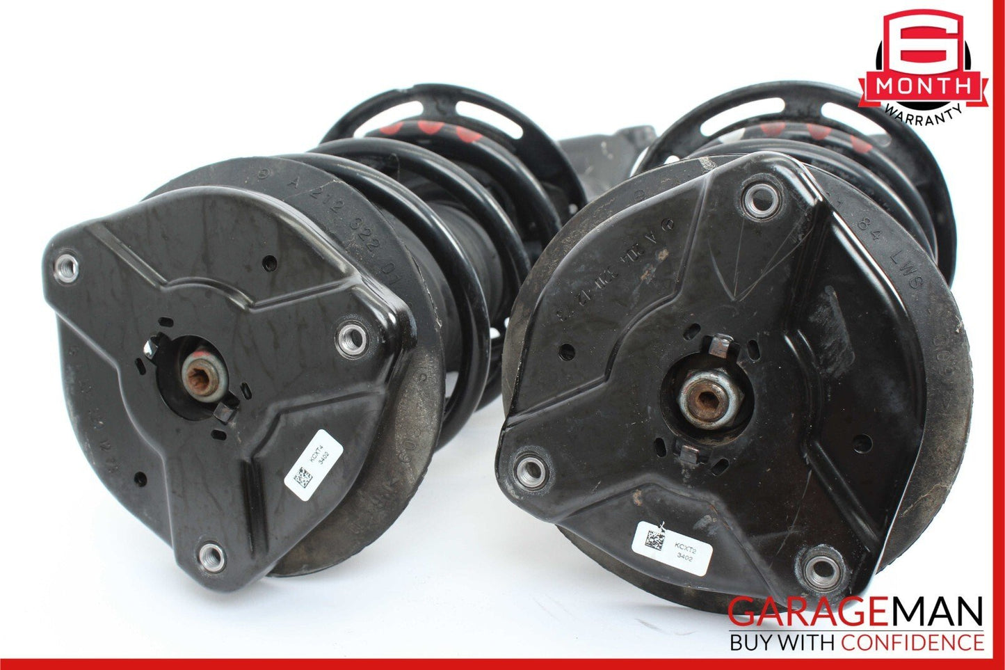 10-16 Mercedes W207 E350 Front Shock Absorber Spring Strut Set Of 2 OEM