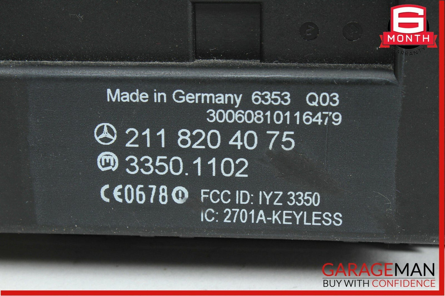 03-11 Mercedes W219 CLS63 AMG Center Ashtray Ash Tray Storage 2118204075 OEM