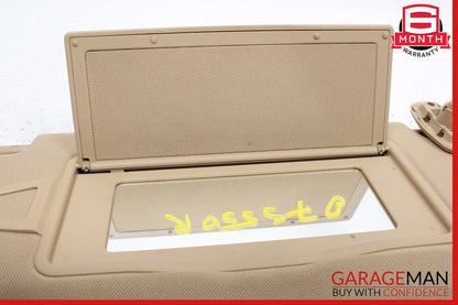 Mercedes CL600 S63 AMG Front Right Side Sun Visor Shade Sunvisor Brown OEM