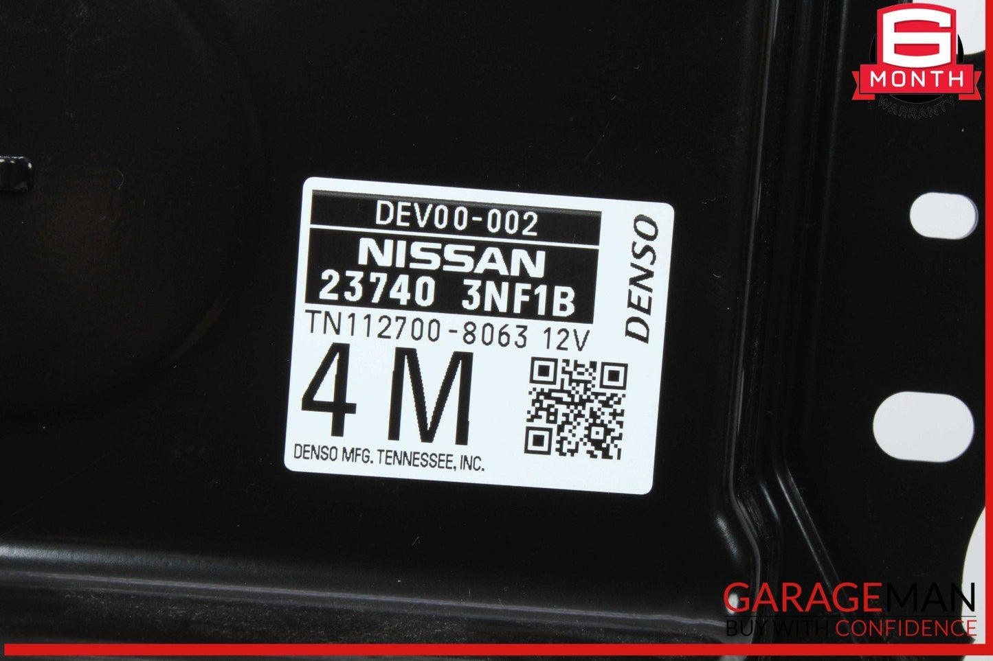 13-17 Nissan Leaf Engine Computer Control Module Unit ECM ECU 237403NF1B OEM