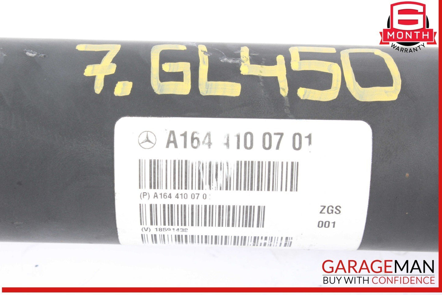 06-12 Mercedes X164 GL450 4MATIC Front Drive Axle Shaft Driveshaft 1644100701