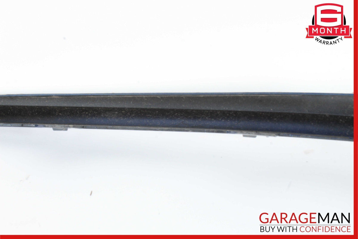 17-19 Porsche 911 Turbo S Front Lower Bumper Lid Cover Trim Panel Blue OEM
