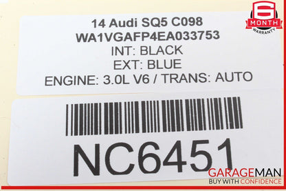 14-17 Audi SQ5 Front Left Driver Side Door Window Control Module Unit OEM