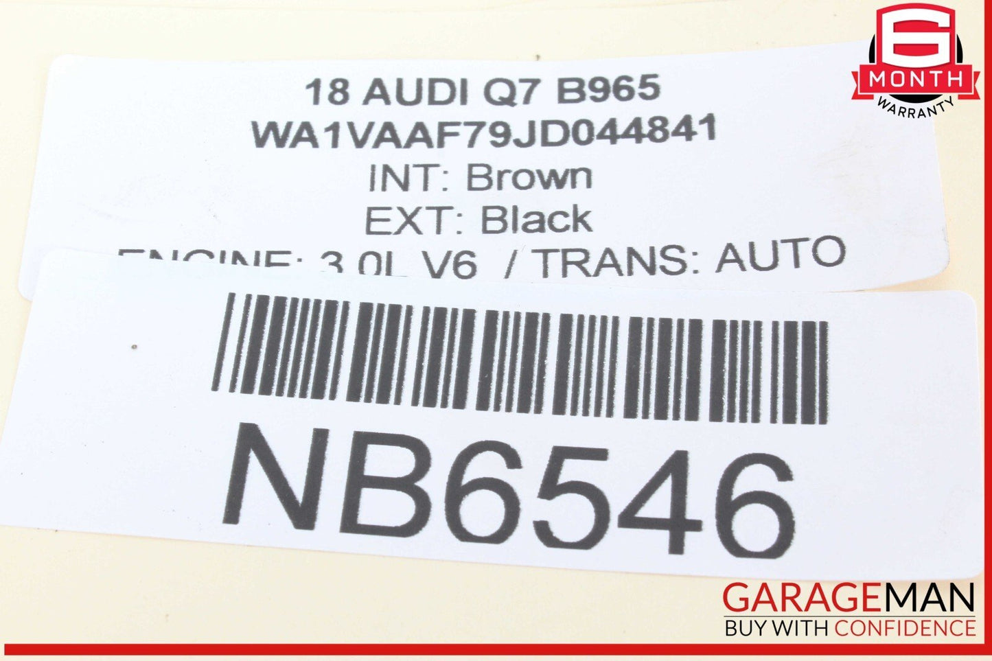 17-19 Audi Q7 AC A/C Air Conditioning Compressor Denso 4M0820803M OEM