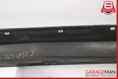 08-14 Mercedes W204 C250 AMG Sport Left Side Skirt Rocker Moulding Panel Black