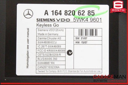 06-12 Mercedes X164 GL450 ML350 ML63 AMG Keyless Go Control Module Unit OEM