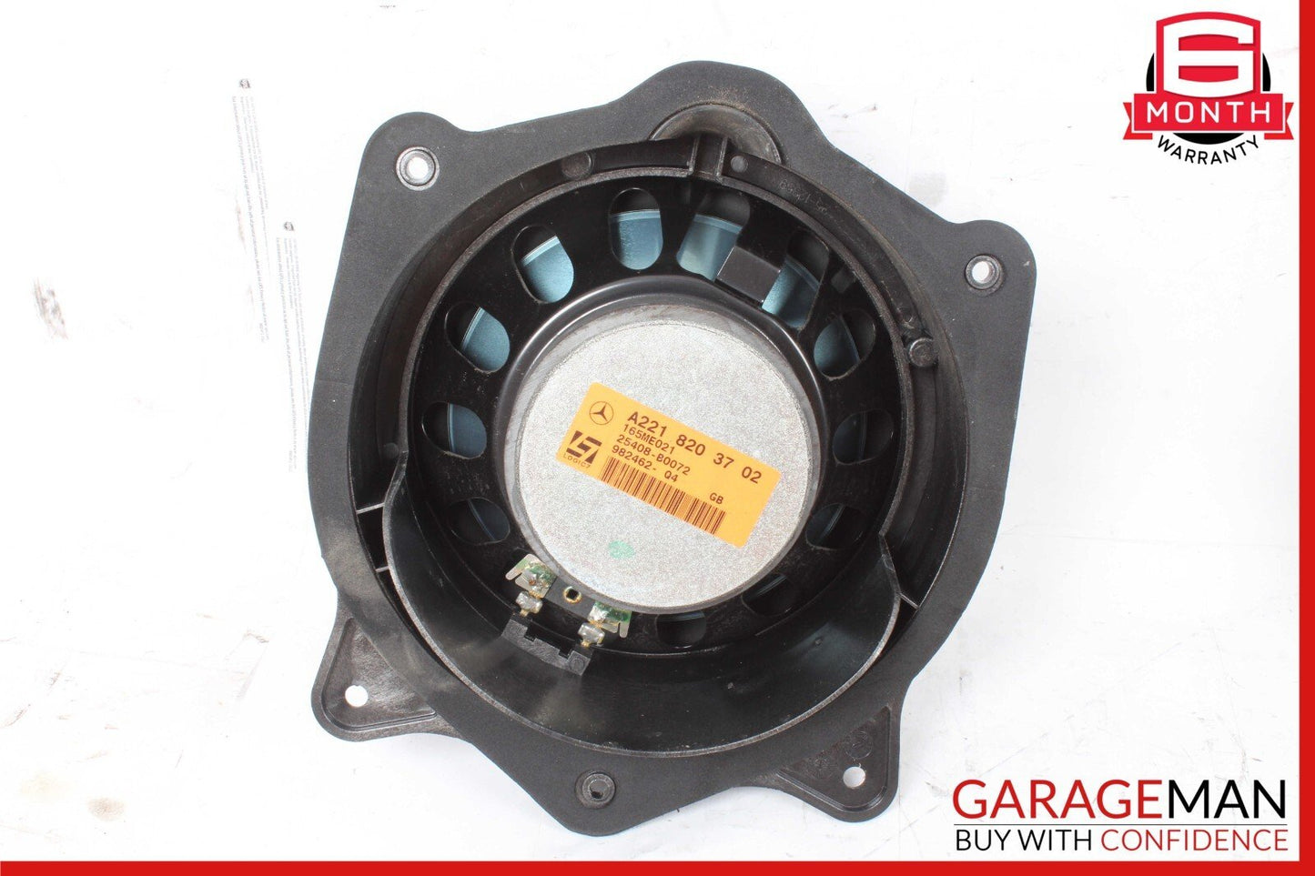 07-09 Mercedes W221 S550 S63 Rear Left & Right Door Audio Sound Speaker Set of 2